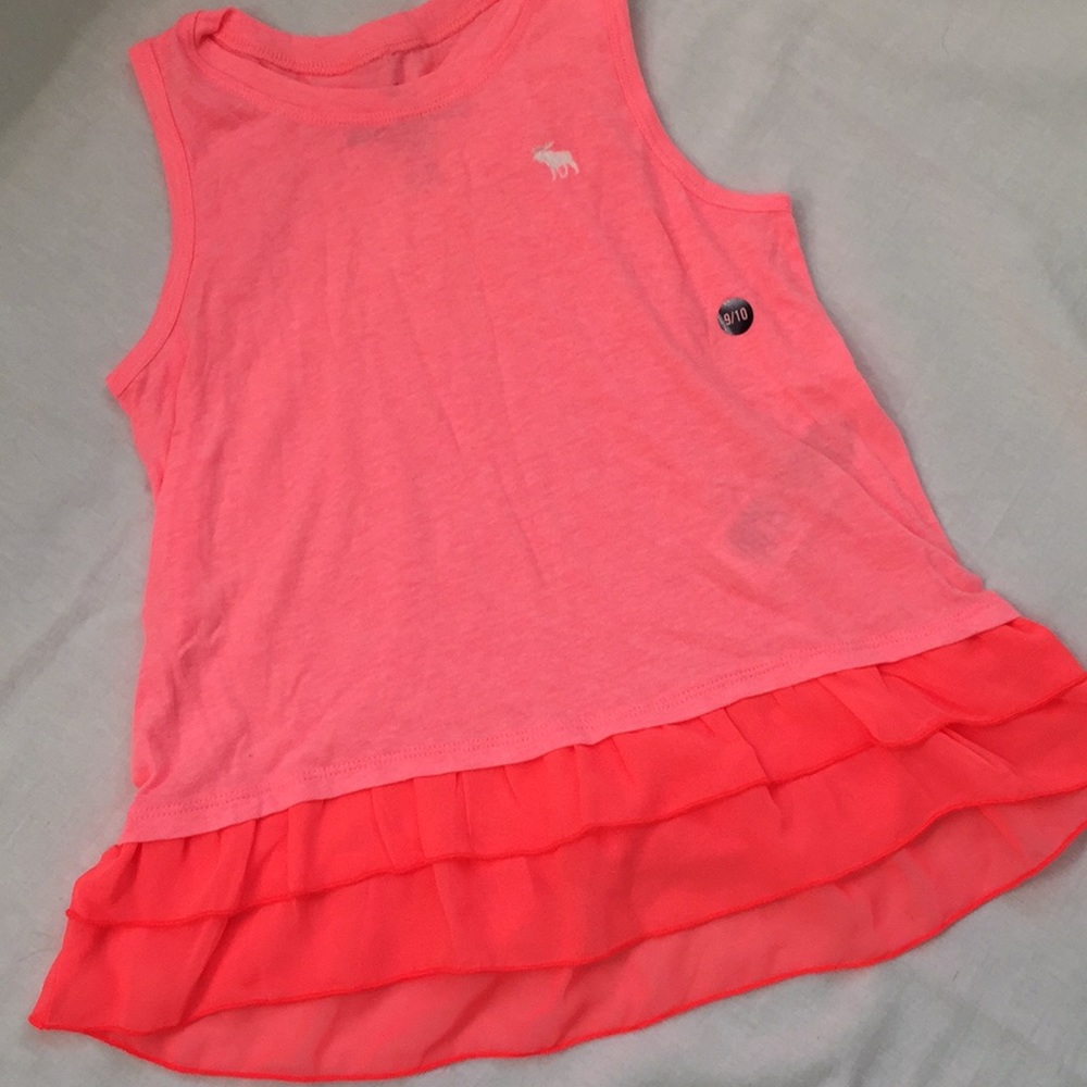 Hot pink.  Abercrombie Kids tank top
